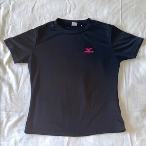 Mizuno Black Activewear Top
